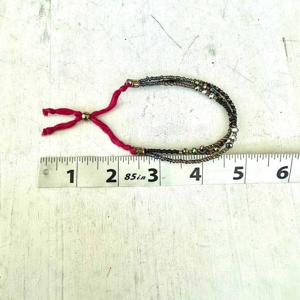 Multi strand adjustable bracelet - Picture 8 of 8